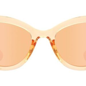 Elegant Amber Cat-Eye Sunglasses